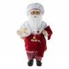 Northlight 16" Chef Santa With Cookies And Napkin Christmas Figure
