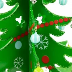 Northlight 13.75" Green Christmas Tree Cut Out With Ornaments Table Top Decor -Northlight Shop northlight f00105 3 34766.1665519667