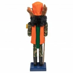 Northlight 15" Orange And Green "Gone Hunting" Christmas Nutcracker In Camouflage -Northlight Shop northlight f85995 2 94135.1598489667