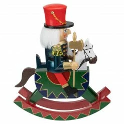 Northlight 11.5 Red And Blue Christmas Nutcracker Soldier On Rocking Horse -Northlight Shop northlight f86000 2updated 67329.1665088083