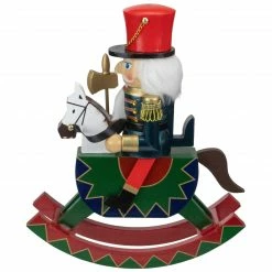 Northlight 11.5 Red And Blue Christmas Nutcracker Soldier On Rocking Horse -Northlight Shop northlight f86000updated 51177.1665088083
