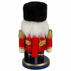 Northlight 7.25" Red And Blue Chubby Wooden Christmas Nutcracker Soldier With Rifle -Northlight Shop northlight f86002 3 75172.1664293525