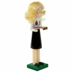 Northlight 14" Black And White Wooden Teacher Christmas Nutcracker -Northlight Shop northlight f92062 2 47343.1665519681