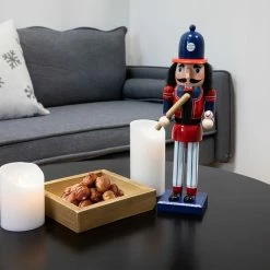 Northlight 14" Red And Blue Wooden Christmas Nutcracker Baseball Player -Northlight Shop northlight f92065 styled resized 45776.1658950409