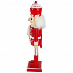 Northlight 14" Red And White Wooden Candy Cane King Christmas Nutcracker -Northlight Shop northlight f92069 2 54950.1665173705