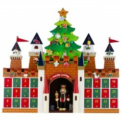 Northlight 20.5" Nutcracker Castle Christmas Advent Calendar Decoration -Northlight Shop northlight f92071 5 05002.1664899827