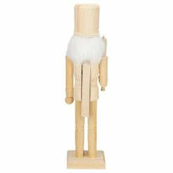 Northlight 15" Unfinished Paintable Wooden Christmas Nutcracker With Sword -Northlight Shop northlight f92074 2 66759.1665580046