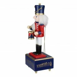 Northlight 12" Red And Black Animated Musical Christmas Nutcracker Drummer Tabletop Figurine -Northlight Shop northlight f97115 3 74616.1600478520