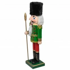 Northlight 14" Green And Red Christmas Nutcracker Soldier With Spear -Northlight Shop northlight f97126 1 61007.1665590923
