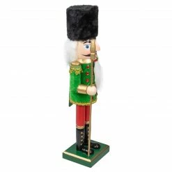 Northlight 14" Green And Red Christmas Nutcracker Soldier With Spear -Northlight Shop northlight f97126 3 20728.1665590922