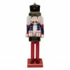 Northlight 14" Blue And Red 'Days Till Christmas' Countdown Nutcracker