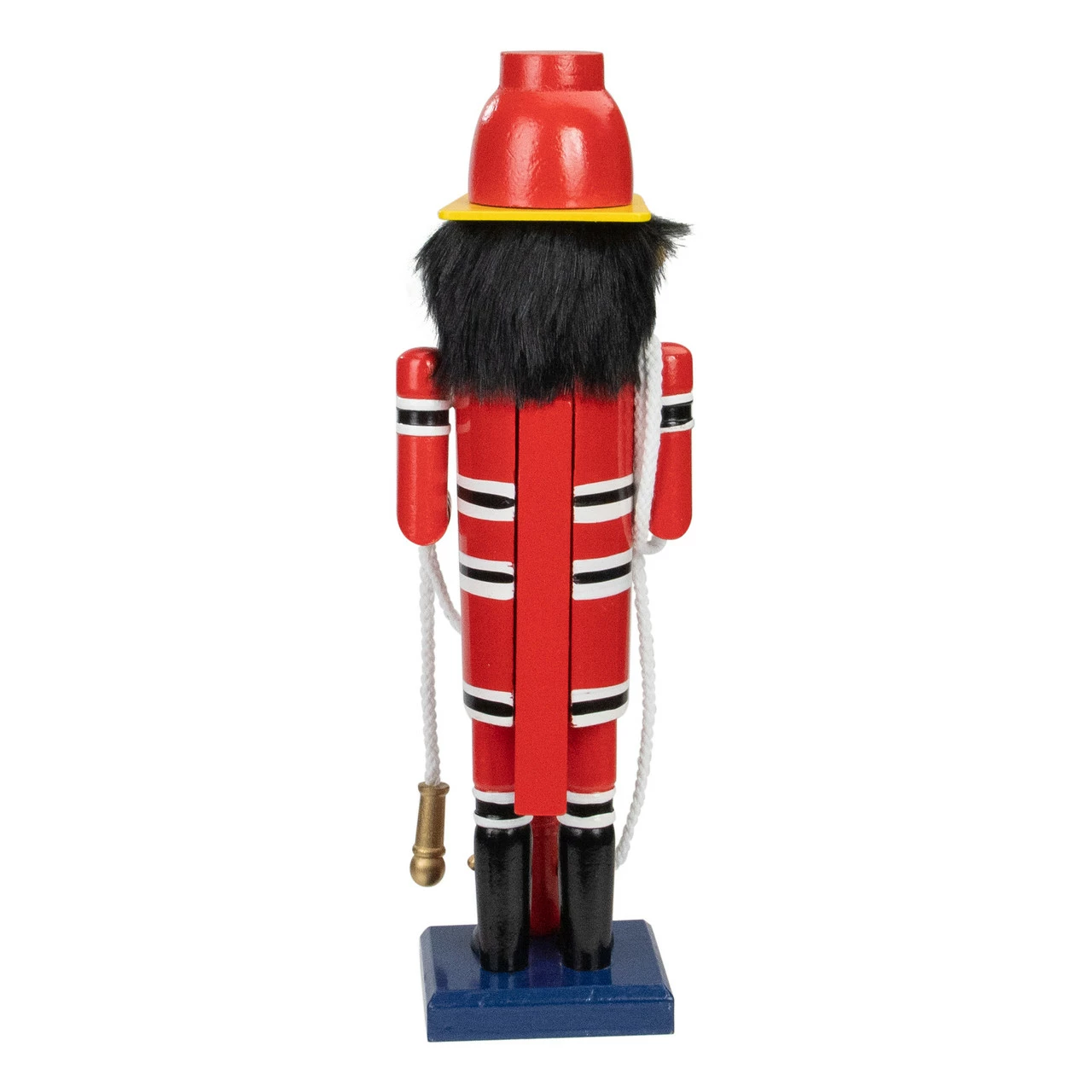 Northlight 14 Red Wooden Fireman With Hose Christmas Nutcracker 5 Northlight 14 Red Wooden Fireman With Hose Christmas Nutcracker - Image 5