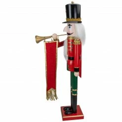 Northlight 36" Red And Green Christmas Nutcracker Soldier With Horn -Northlight Shop northlight f97140 1updated 25322.1629473966