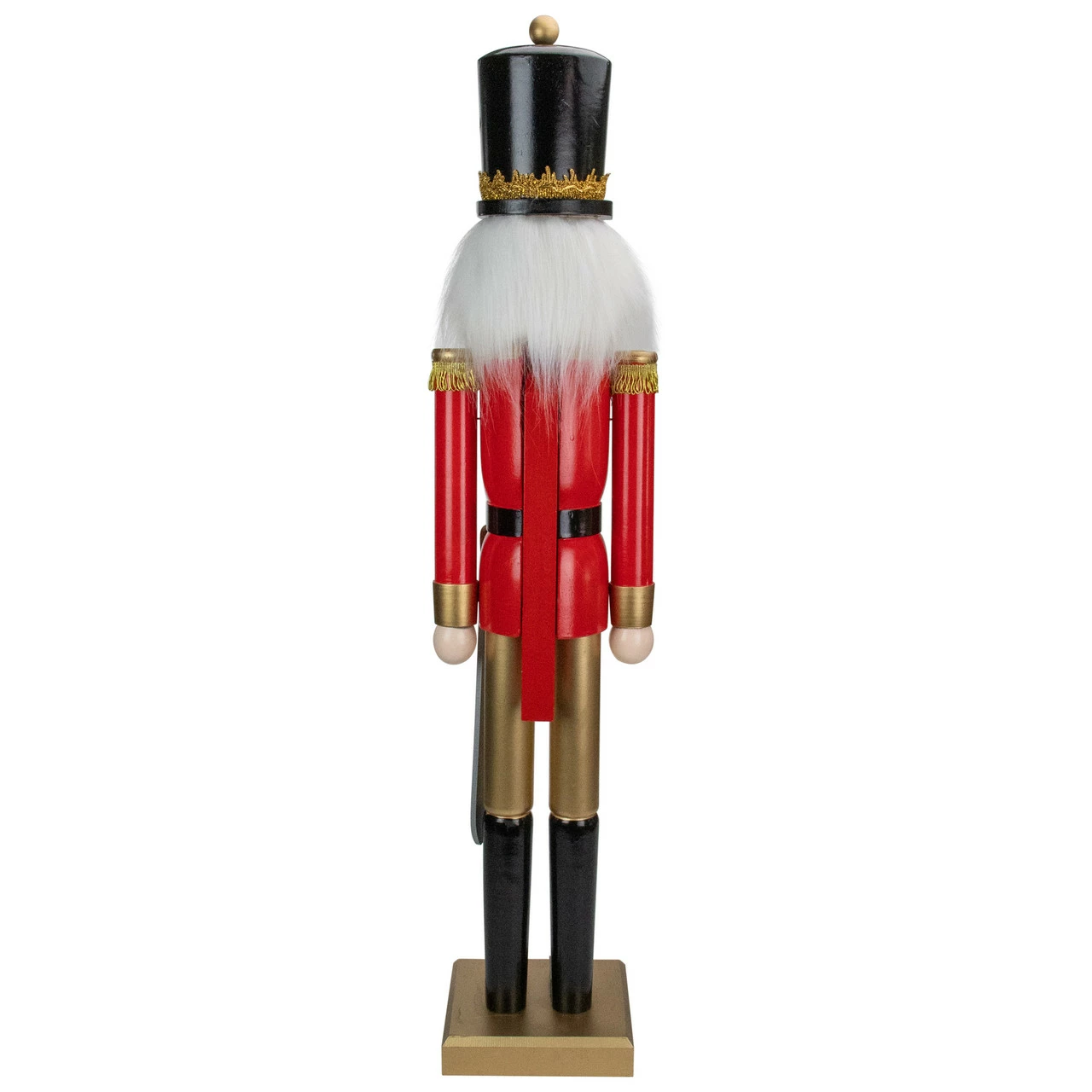 Northlight 36" Red And Gold Christmas Soldier Nutcracker With Sword 5 Northlight 36" Red And Gold Christmas Soldier Nutcracker With Sword - Image 5