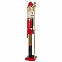 Northlight 6' Giant Commercial Size Wooden Red, Black And Gold Christmas Nutcracker King With Scepter -Northlight Shop northlight f97149 2 82522.1665519675