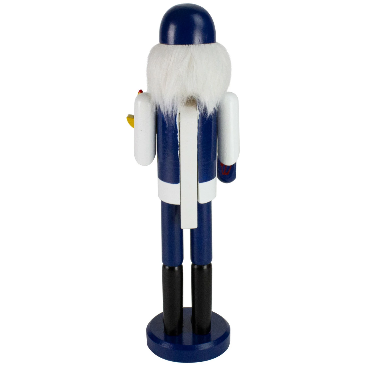 Northlight 14" Wooden Hanukkah Nutcracker With Menorah And Dreidel 4 Northlight 14" Wooden Hanukkah Nutcracker With Menorah And Dreidel - Image 4