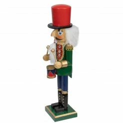 Northlight 14" Green And Red Traditional Standing Drummer Christmas Nutcracker -Northlight Shop northlight f97175 1 18079.1598489670