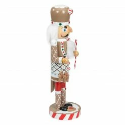 Northlight 14" Beige And Red Gingerbread Chef Christmas Nutcracker 7 Northlight 14" Beige And Red Gingerbread Chef Christmas Nutcracker -Northlight Shop northlight f97200 3 41290.1665260246