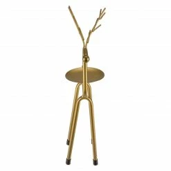 Northlight 13.25" Large Bronze Reindeer Christmas Pillar Candle Holder -Northlight Shop northlight fh93181 1 99082.1647652761