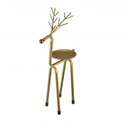 Northlight 13.25" Large Bronze Reindeer Christmas Pillar Candle Holder -Northlight Shop northlight fh93181 4 37310.1647652761