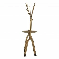 Northlight 10.25" Small Bronze Reindeer Christmas Pillar Candle Holder -Northlight Shop northlight fh93182 1 06693.1647652761