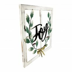 Northlight 23.75" Joy Window Frame With Holly Christmas Wall Sign -Northlight Shop northlight fh93191 2updated 33899.1664899828