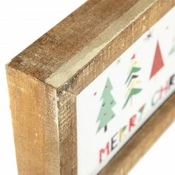 Northlight 11.75" Framed Merry Christmas With Trees Wall Sign -Northlight Shop northlight fh93207 4 67898.1665519677