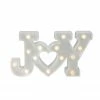 Northlight 12.75" White "JOY" LED Christmas Marquee Wall Sign