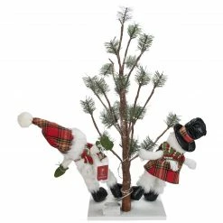 Northlight 34" Snowmen Friends With Pre-Lit LED Pine Tree Christmas Tabletop Decor 6 Northlight 34" Snowmen Friends With Pre-Lit LED Pine Tree Christmas Tabletop Decor -Northlight Shop northlight fo26645 3 sample 18433.1604023641