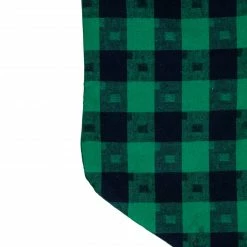 Northlight 20" Green And Black Plaid Christmas Stocking -Northlight Shop northlight fo26654 2 48767.1608349774