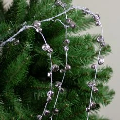 Northlight 41" Silver Hanging Jingle Bell Artificial Christmas Spray -Northlight Shop northlight gb26177 3 59180.1665173703