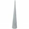 Northlight 24" White And Gray Marbled Tabletop Christmas Tree
