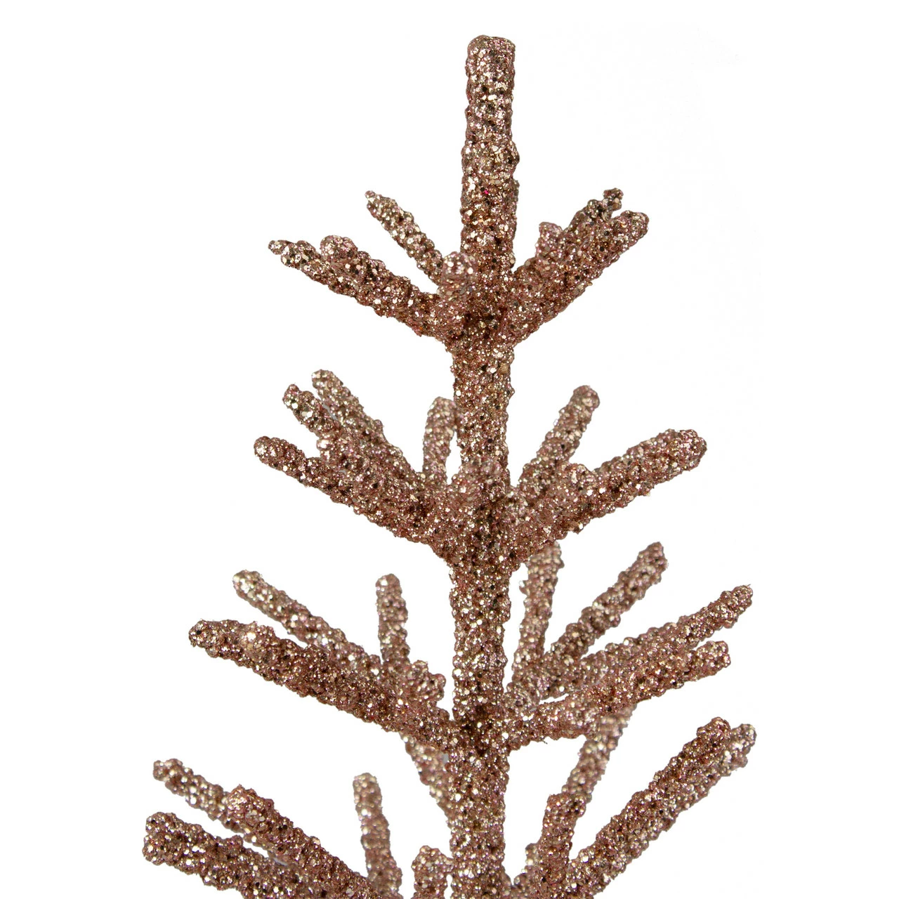 Northlight 18" Rose Gold Artificial Tabletop Christmas Tree - Unlit 2 Northlight 18" Rose Gold Artificial Tabletop Christmas Tree - Unlit - Image 2