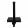 Northlight 6.75" Matte Black Stocking Holder With Ornament Hanger