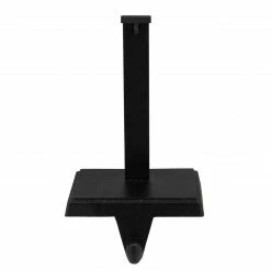 Northlight 6.75" Matte Black Stocking Holder With Ornament Hanger