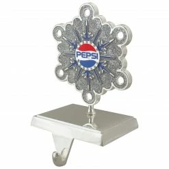 Northlight 6.5" Silver And Blue "PEPSI" Snowflake Christmas Stocking Holder -Northlight Shop northlight hd82331 4 updatedjpg 55354.1663615648