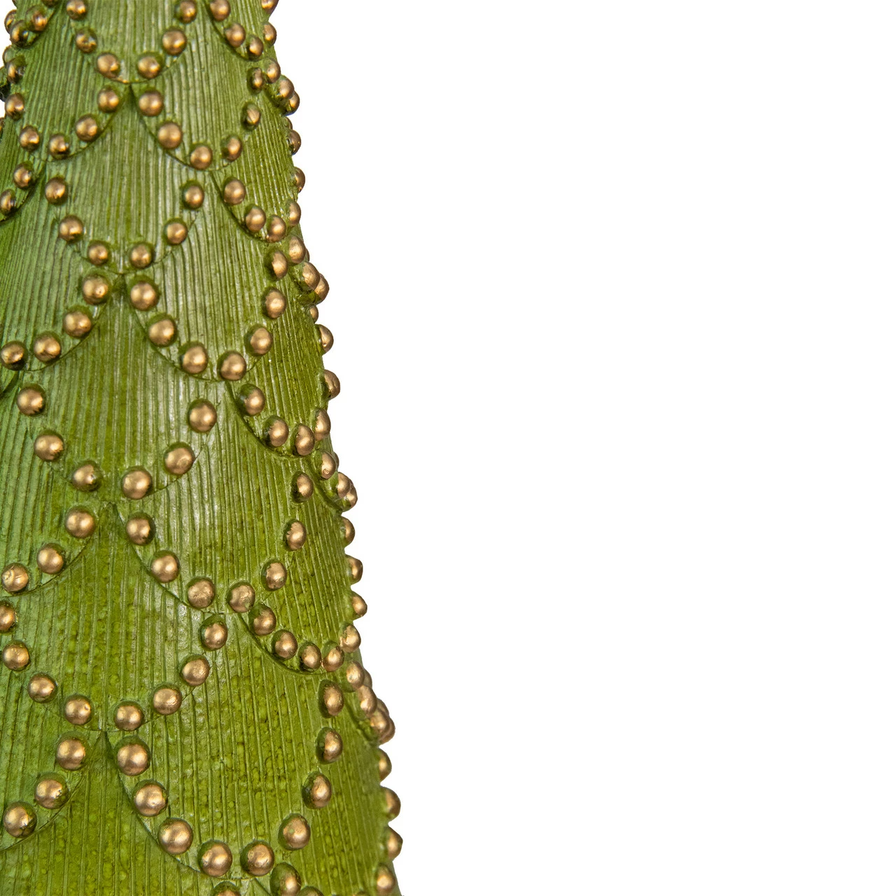 Northlight 17" Green Christmas Tree Cone On Pedestal With Star Topper Tabletop Decor 5 Northlight 17" Green Christmas Tree Cone On Pedestal With Star Topper Tabletop Decor - Image 5