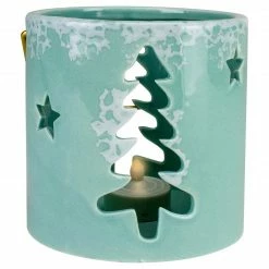 Northlight 4.25" Green Christmas Tree Cutout Tea Light Candle Holder -Northlight Shop northlight hh93144 2 14780.1651078276