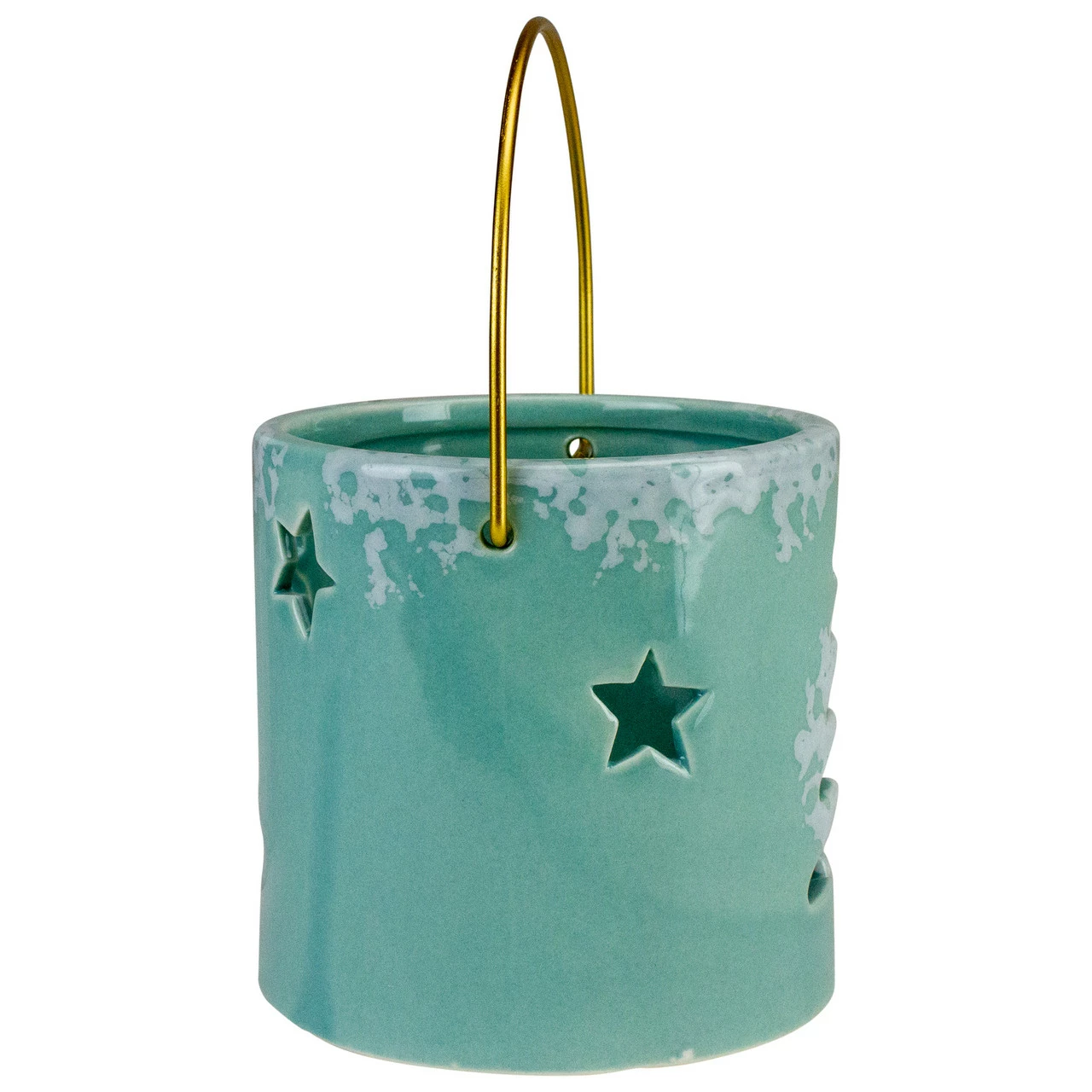 Northlight 3.75" Green Christmas Tree Cut Out Tea Light Candle Holder 4 Northlight 3.75" Green Christmas Tree Cut Out Tea Light Candle Holder - Image 4