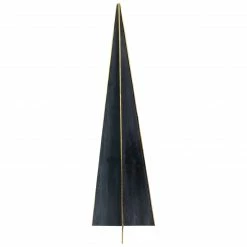 Northlight 20" Blue And Gold Triangular Christmas Tree Tabletop Decor -Northlight Shop northlight hh93149 3 64608.1651078268