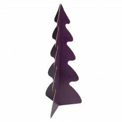 Northlight 12" Purple Triangular Christmas Tree With A Curved Design Tabletop Decor -Northlight Shop northlight hh93157 2 50833.1651078254