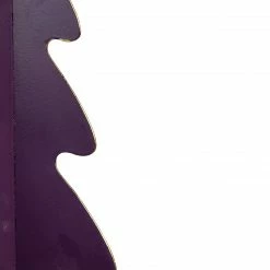 Northlight 12" Purple Triangular Christmas Tree With A Curved Design Tabletop Decor -Northlight Shop northlight hh93157 4 52892.1651078254