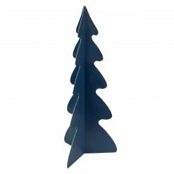 Northlight 15" Blue Triangular Christmas Tree With A Curved Design Tabletop Decor -Northlight Shop northlight hh93158 2 27506.1651078275