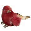 Northlight 6" Rose Pink And Gold Bird Christmas Tabletop Decoration