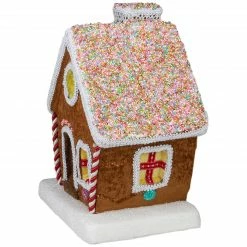 Northlight 14.5" Gingerbread Kisses Christmas Gingerbread House 7 Northlight 14.5" Gingerbread Kisses Christmas Gingerbread House -Northlight Shop northlight ja25744 3 35005.1588402579