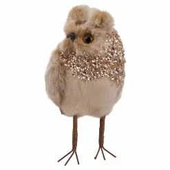 Northlight 6" Brown Sequin Standing Owl Christmas Figurine -Northlight Shop northlight ja37683 2updated 80240.1665611031