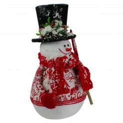Northlight 12.5" White And Red Standing Snowman With Shovel Table Top Christmas Decoration 7 Northlight 12.5" White And Red Standing Snowman With Shovel Table Top Christmas Decoration -Northlight Shop northlight ja87545 1 31449.1665174044