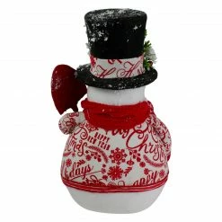 Northlight 12.5" White And Red Standing Snowman With Shovel Table Top Christmas Decoration 9 Northlight 12.5" White And Red Standing Snowman With Shovel Table Top Christmas Decoration -Northlight Shop northlight ja87545 2 73357.1665174044
