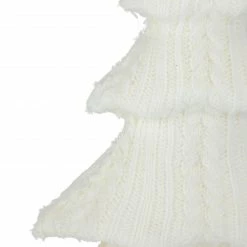 Northlight 16.75" Cream Cable Knit Christmas Tree Tabletop Decoration -Northlight Shop northlight ja93302 3 45148.1645836906