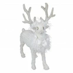 Northlight 13.5" White Cable Knit Standing Reindeer Christmas Figure -Northlight Shop northlight ja93305 2 37166.1645836906